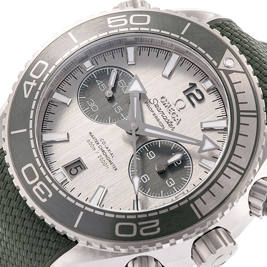 オメガ シーマスター プラネットオーシャン コーアクシャル マスタークロノメーター クロノグラフ 215.32.46.51.06.001 グレー 新品 サブカット 1枚目