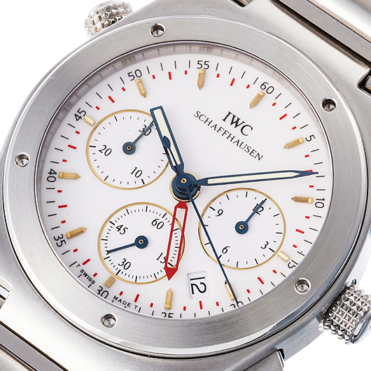 IWC インヂュニア クロノ アラーム IW380503 ホワイト 中古 サブカット 1枚目
