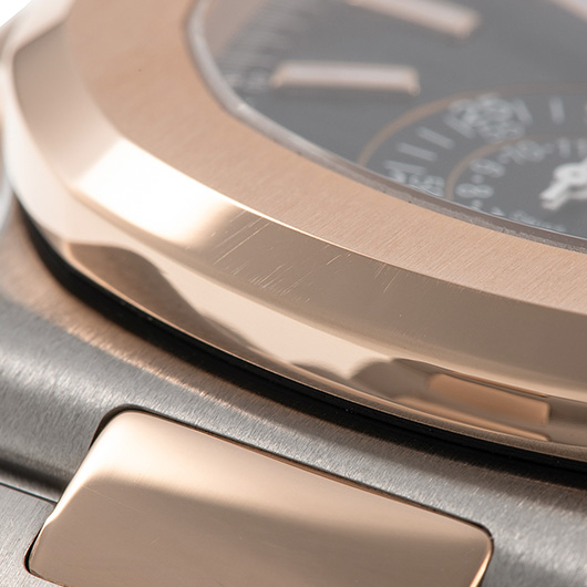 パテックフィリップ ノーチラス クロノグラフ 5980/1AR-001 ブルー 中古 サブカット 5枚目