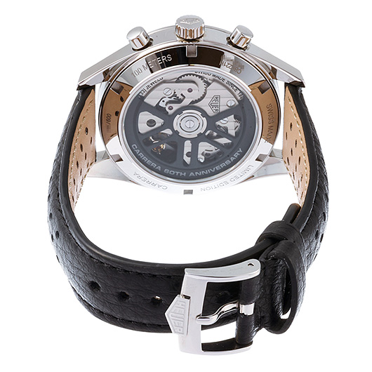 タグ・ホイヤー カレラ 60イヤーズ アニバーサリー CBK221H.FC8317 シルバー/ブラック 中古 サブカット 2枚目