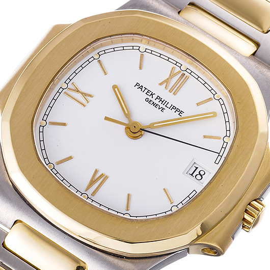 パテックフィリップ ノーチラス 3800/1AJ ホワイト 中古 サブカット 1枚目