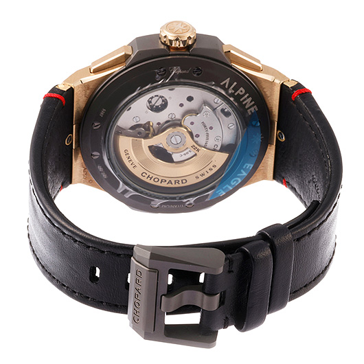 ショパール アルパイン イーグル XL クロノ 295387-9001 ブラック 新品未使用 サブカット 2枚目