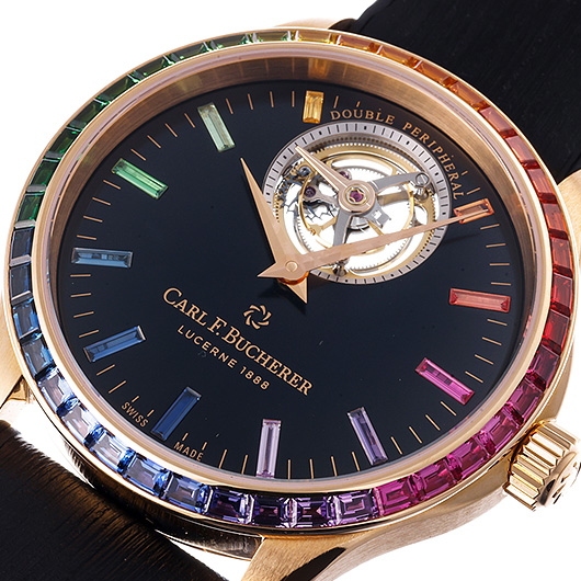 カールFブヘラ マネロ トゥールビヨン ダブルペリフェラル パラダイス 00.10928.03.39.11 ブラック 新品未使用 サブカット 1枚目