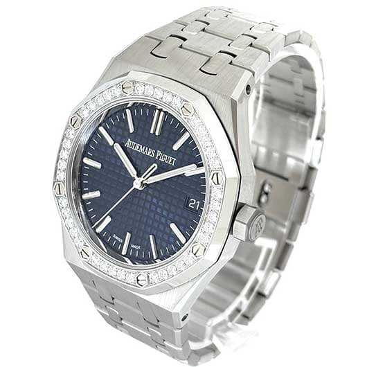 オーデマ・ピゲ ロイヤルオーク オートマティック 15551ST.ZZ.1356ST.05 ナイトブルー 新品 サブカット 1枚目