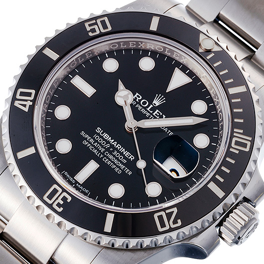 ロレックス サブマリーナ デイト 116610LN ブラック 中古 サブカット 1枚目