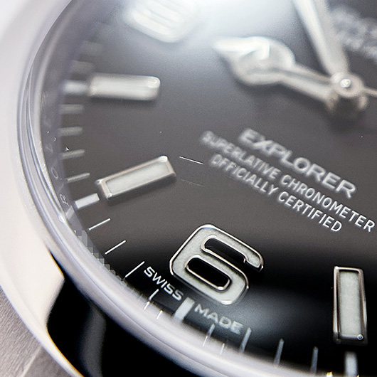 ロレックス エクスプローラーⅠ 214270 ブラック 中古 サブカット 3枚目