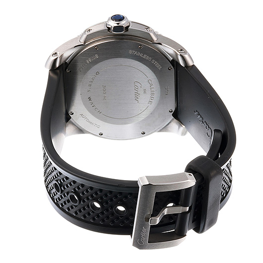 カルティエ カリブル ドゥ カルティエ ダイバー W7100056 ブラック 中古 サブカット 2枚目