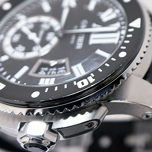 カルティエ カリブル ドゥ カルティエ ダイバー W7100056 ブラック 中古 サブカット 4枚目