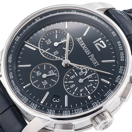 オーデマ・ピゲ コード 11.59 バイ オーデマ・ピゲ クロノグラフ 26393BC.OO.A321CR.01 ブルー 中古 サブカット 1枚目