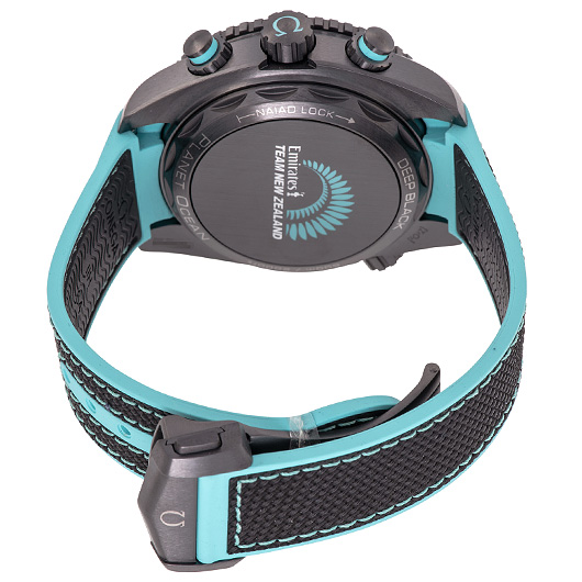 オメガ シーマスター プラネットオーシャン 600M 215.92.46.51.01.003 ブラック/ターコイズ 新品 サブカット 2枚目