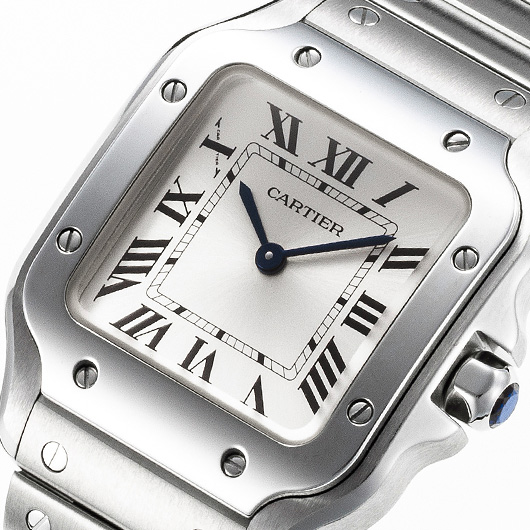 カルティエ サントス ドゥ カルティエ ウォッチ SM WSSA0082 シルバー 新品 サブカット 1枚目