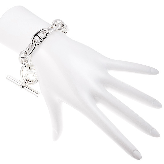 エルメス シェーヌ・ダンクル GM シルバー 新品 サブカット 1枚目