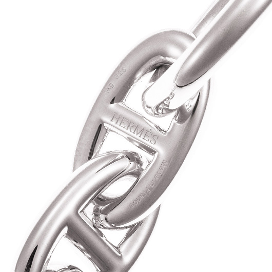 エルメス シェーヌ・ダンクル GM シルバー 新品 サブカット 2枚目