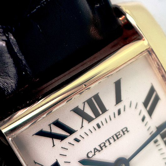 カルティエ タンクフランセーズ　MM W5000356 シルバー 中古 サブカット 3枚目