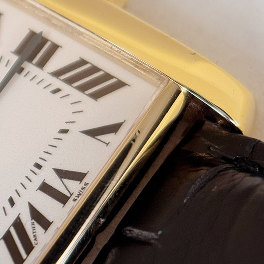 カルティエ タンクフランセーズ　MM W5000356 シルバー 中古 サブカット 4枚目