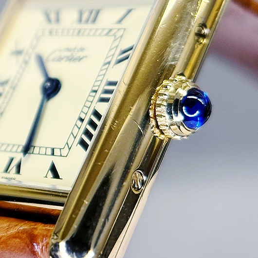 カルティエ マストタンク　ヴェルメイユ W1003154 アイボリー 中古 サブカット 3枚目