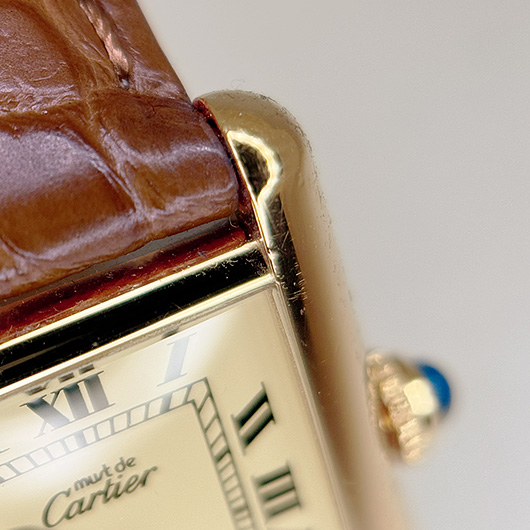 カルティエ マストタンク　ヴェルメイユ W1003154 アイボリー 中古 サブカット 5枚目