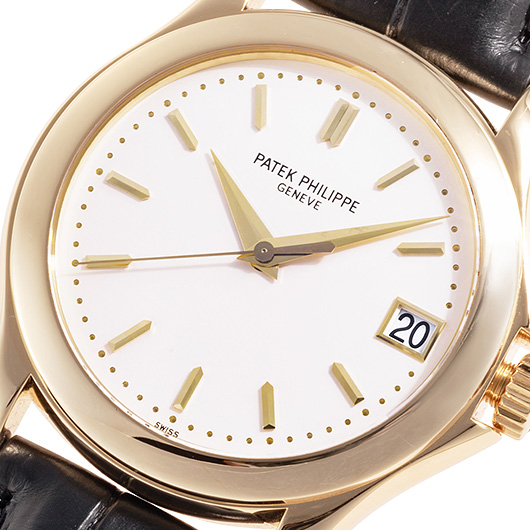 パテックフィリップ カラトラバ 5107J シルバー 中古 サブカット 1枚目