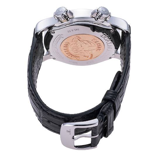 ジャガー・ルクルト マスターコンプレッサー デュアルマティーク Q1738470 ブラック 中古 サブカット 2枚目