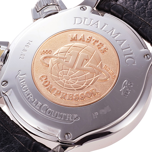 ジャガー・ルクルト マスターコンプレッサー デュアルマティーク Q1738470 ブラック 中古 サブカット 3枚目