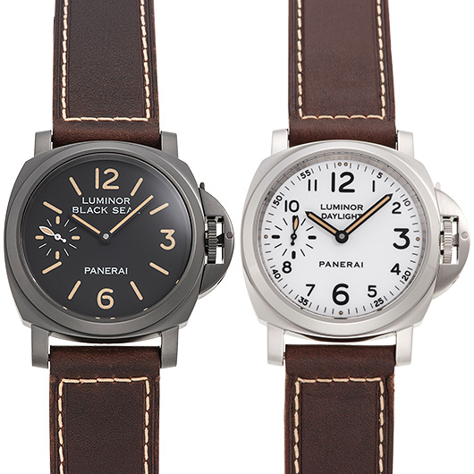 パネライ ルミノール 8デイズ PAM00785 (PAM00594/PAM00602) ブラック/ホワイト 中古 サブカット 1枚目