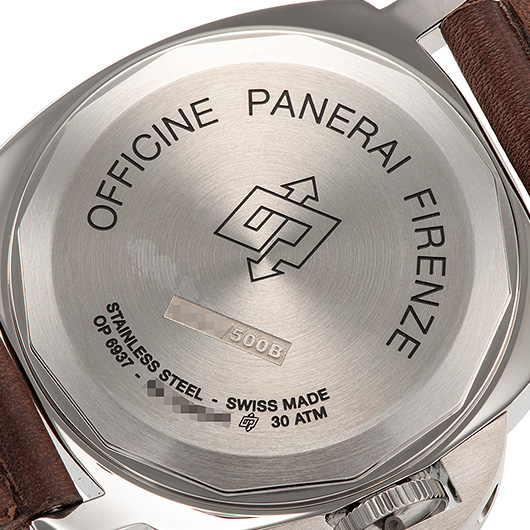 パネライ ルミノール 8デイズ PAM00785 (PAM00594/PAM00602) ブラック/ホワイト 中古 サブカット 7枚目