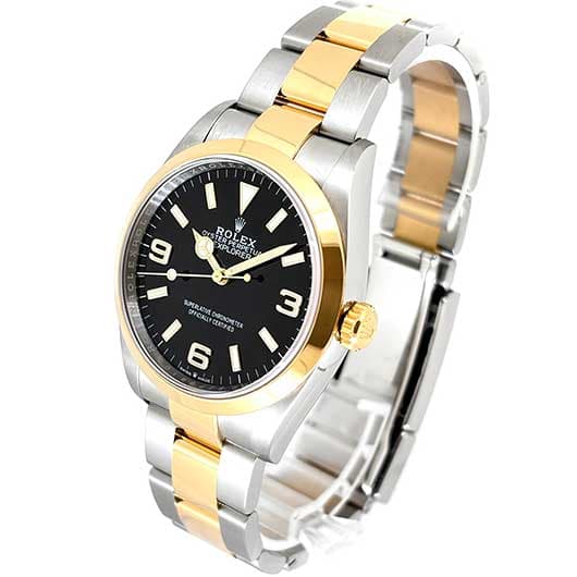 ロレックス エクスプローラーⅠ 124273 ブラック 中古 サブカット 1枚目