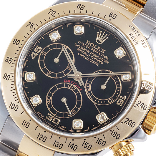 ロレックス デイトナ 116523G ブラック 中古 サブカット 1枚目