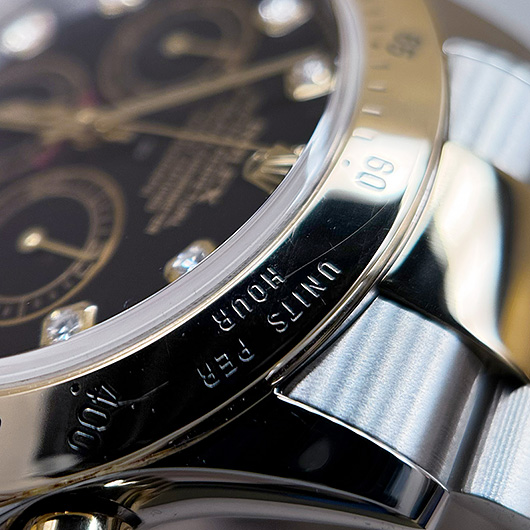 ロレックス デイトナ 116523G ブラック 中古 サブカット 4枚目