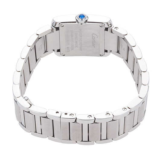 カルティエ タンクフランセーズ SM W4TA0020 シルバー 中古 サブカット 2枚目