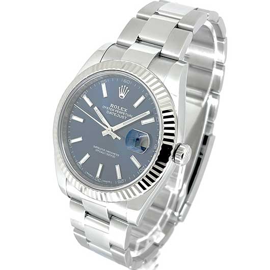 ロレックス デイトジャスト41 126334 ブルー 中古 サブカット 1枚目