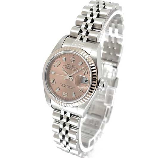 ロレックス デイトジャスト 79174 ピンク 中古 サブカット 1枚目