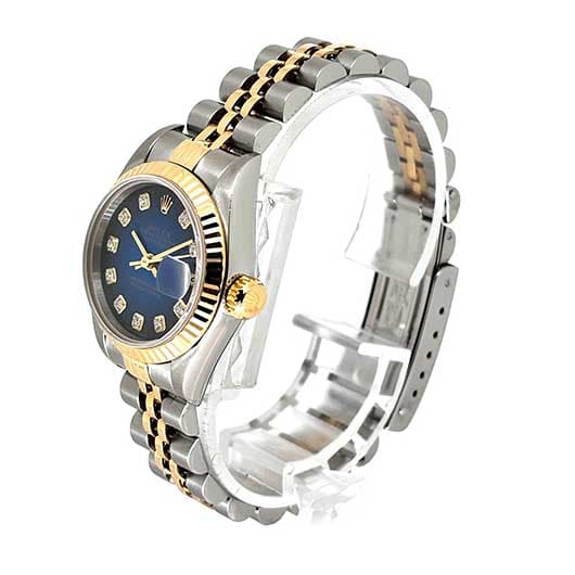 ロレックス デイトジャスト 69173G ブルー 中古 サブカット 1枚目