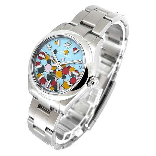 ロレックス オイスター パーペチュアル 31 277200 ターコイズブルー 中古 サブカット 1枚目