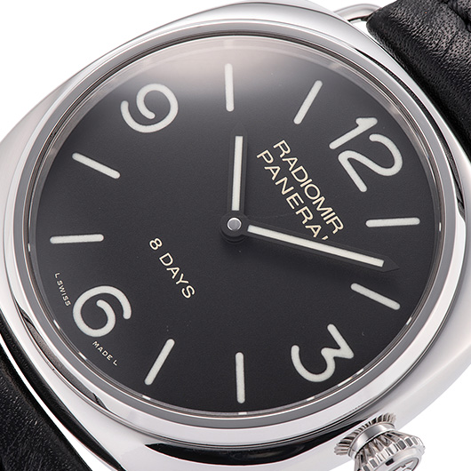 パネライ ラジオミール 8デイズ アッチャイオ PAM00610 ブラック 中古 サブカット 1枚目