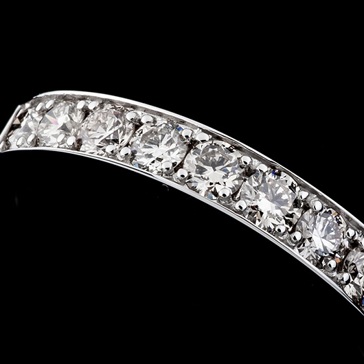 ノーブランド ダイヤモンド エタニティ リング 4121640 プラチナ 新品 サブカット 5枚目