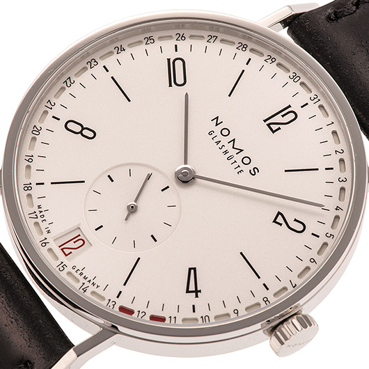 ノモス タンジェント 2デイト NM135.SB シルバー 新品 サブカット 1枚目