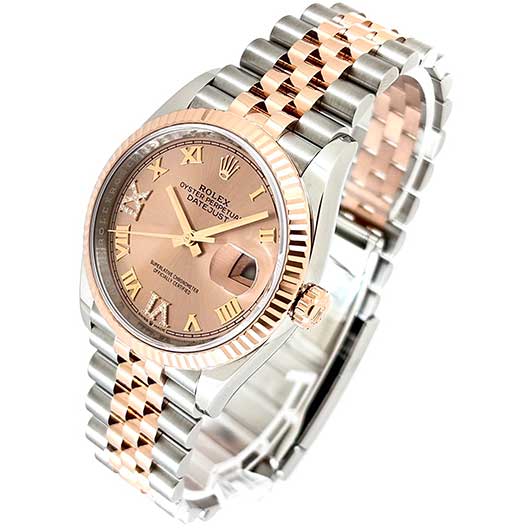 ロレックス デイトジャスト36 126231G ピンク 中古 サブカット 1枚目
