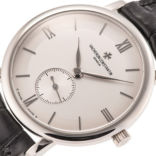 ヴァシュロンコンスタンタン パトリモニー セミフラット 81160/000G-9062 シルバー 中古 サブカット 1枚目