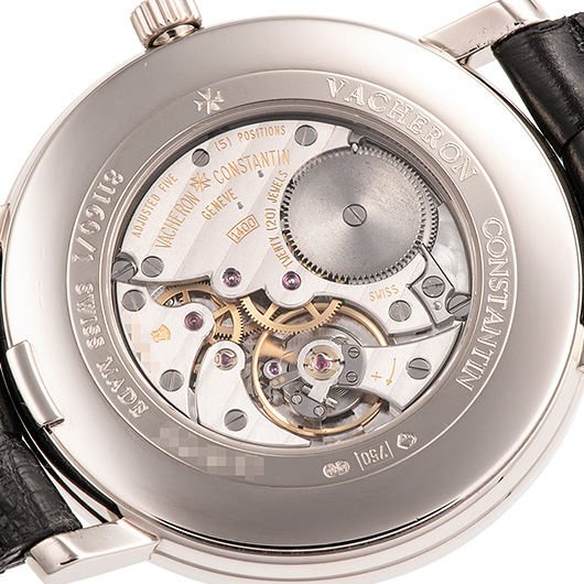 ヴァシュロンコンスタンタン パトリモニー セミフラット 81160/000G-9062 シルバー 中古 サブカット 3枚目