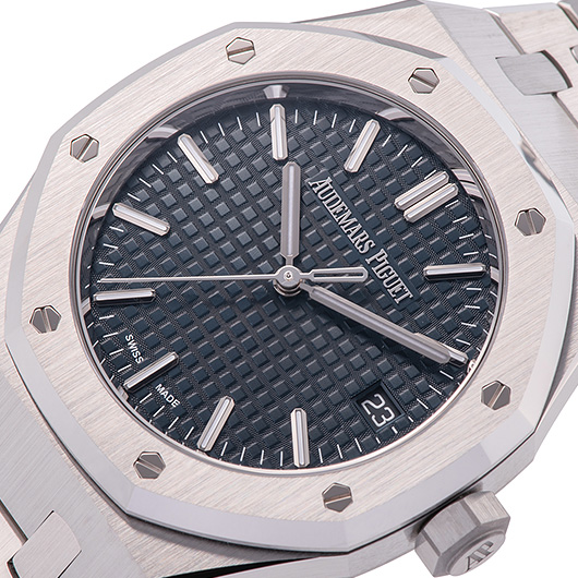 オーデマ・ピゲ ロイヤルオーク オートマティック 15550ST.OO.1356ST.06 ブルー 新品 サブカット 1枚目