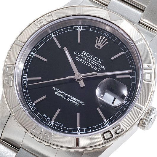 ロレックス デイトジャスト サンダーバード 16264 ブラック 中古 サブカット 1枚目