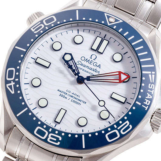 オメガ シーマスター ダイバー 300M アメリカズカップ 210.30.42.20.04.002 ホワイト 中古 サブカット 1枚目
