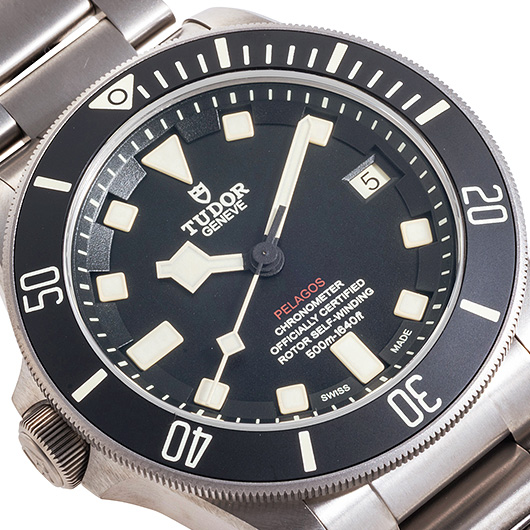 チューダー/チュードル ペラゴス レフトハンド ドライブ 25610TNL-0001 ブラック 中古 サブカット 1枚目