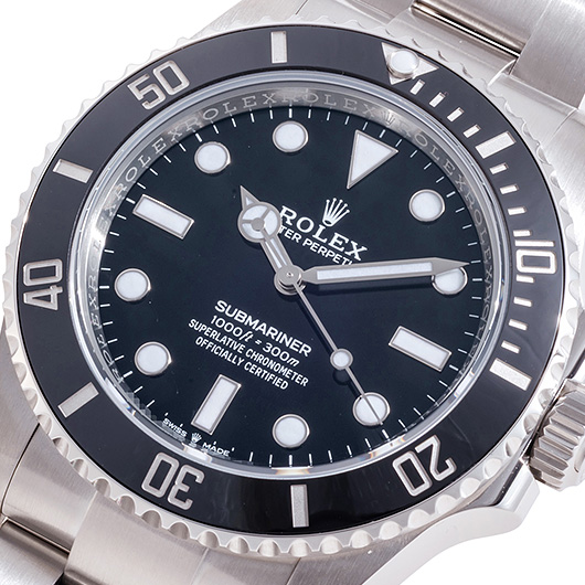 ロレックス サブマリーナ 124060 ブラック 中古 サブカット 1枚目