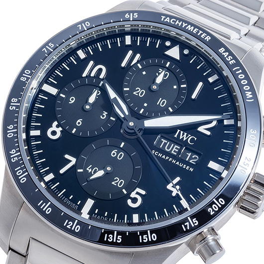 IWC インヂュニア クロノグラフ AMG IW388304 ブラック 中古 サブカット 1枚目