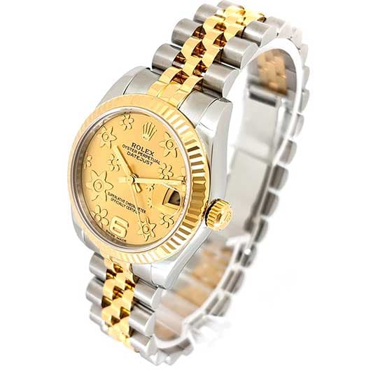 ロレックス デイトジャスト 178273 シャンパン 中古 サブカット 1枚目