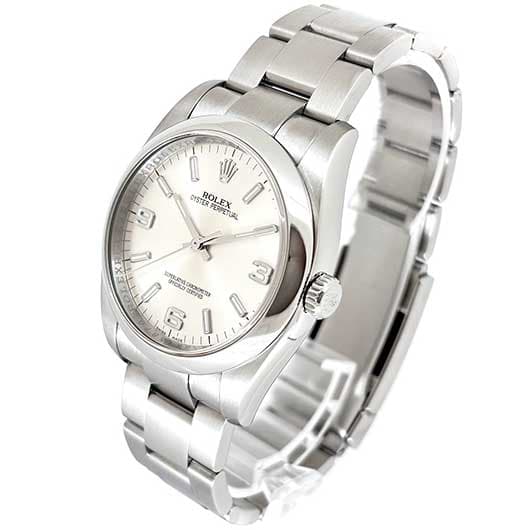 ロレックス オイスター パーペチュアル 116000 シルバー 中古 サブカット 1枚目