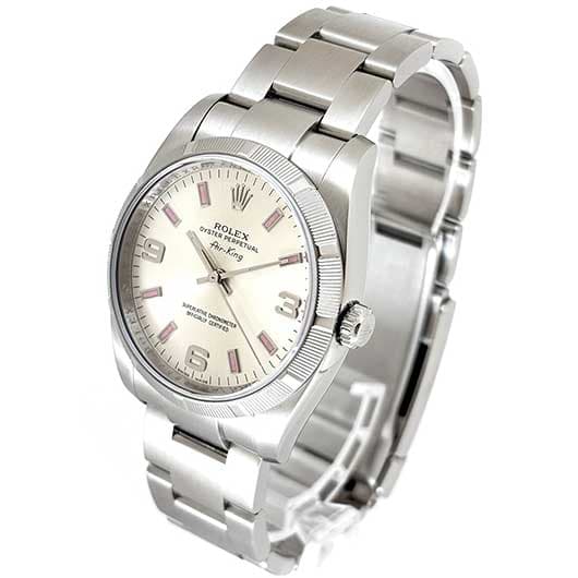 ロレックス エアキング 114210 シルバー 中古 サブカット 1枚目