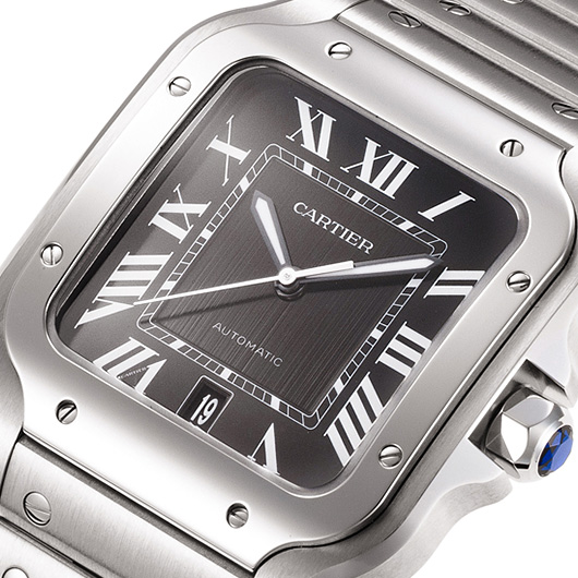 カルティエ サントス ドゥ カルティエ LM WSSA0096 ブラック 新品 サブカット 1枚目